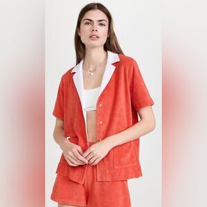 KULE The Flamingo Shirt NWT